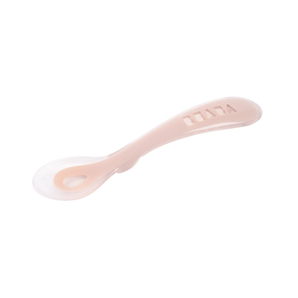 Cuillère 2ème âge silicone barbe à papa, BEABA