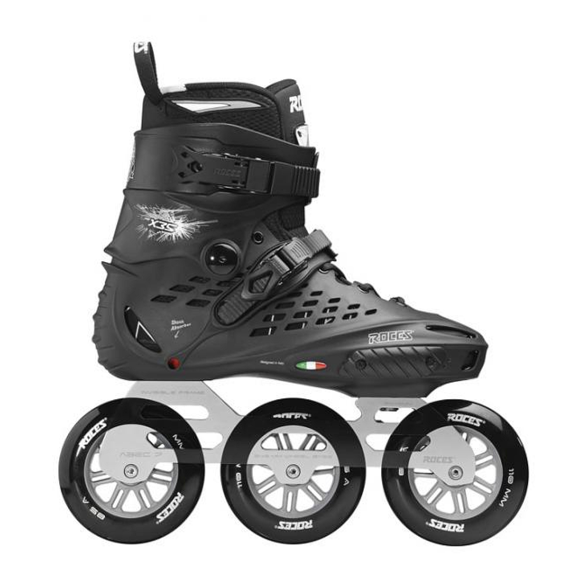 Roller x35 3x110tif noir-argent T44 couleur unique, ROCES