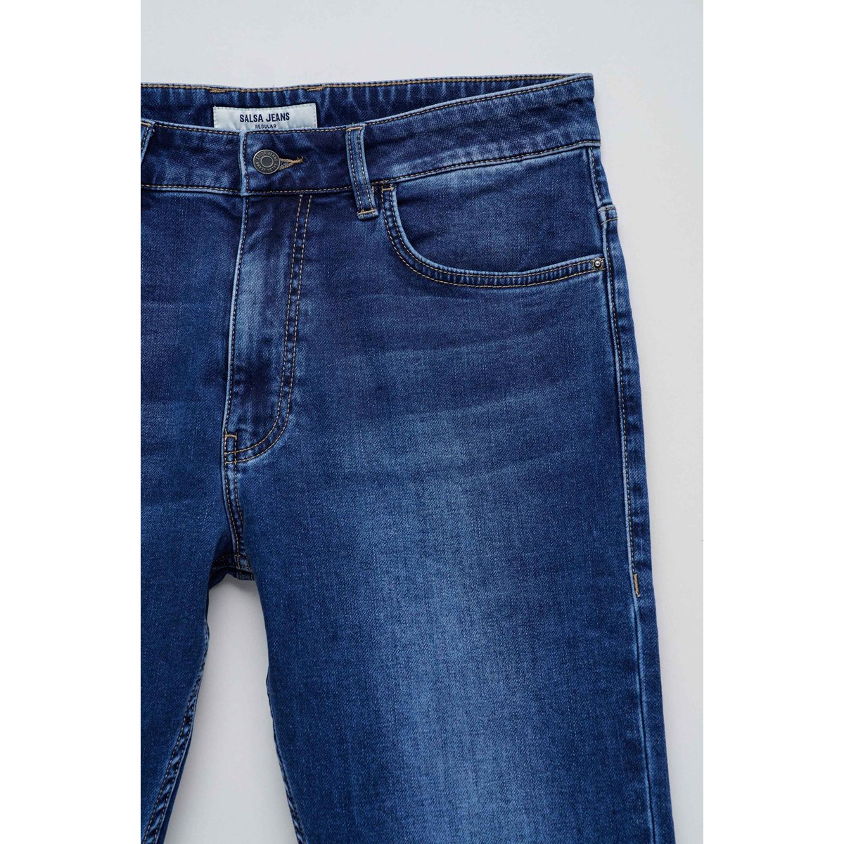 JEANS REGULAR S-ACTIV bleu denim, SALSA JEANS
