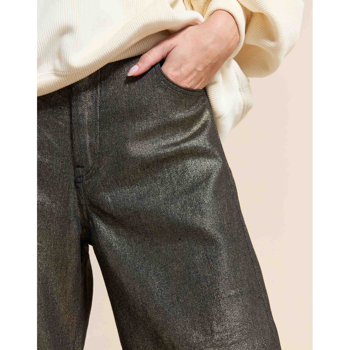 PANTALON BALOON NOLITA noir, PULLIN