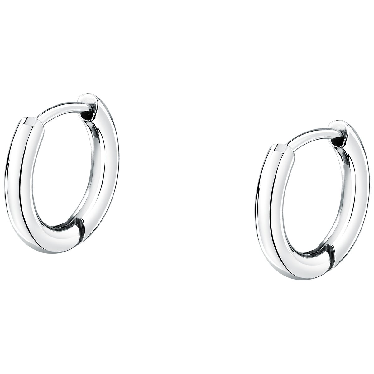 Boucles d'oreille CREOLE acier inoxydable, MORELLATO