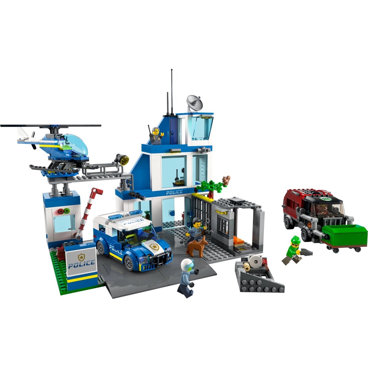 LEGO City - Commissariat de Police 60316 : Aventure Urbaine multicolore, LEGO