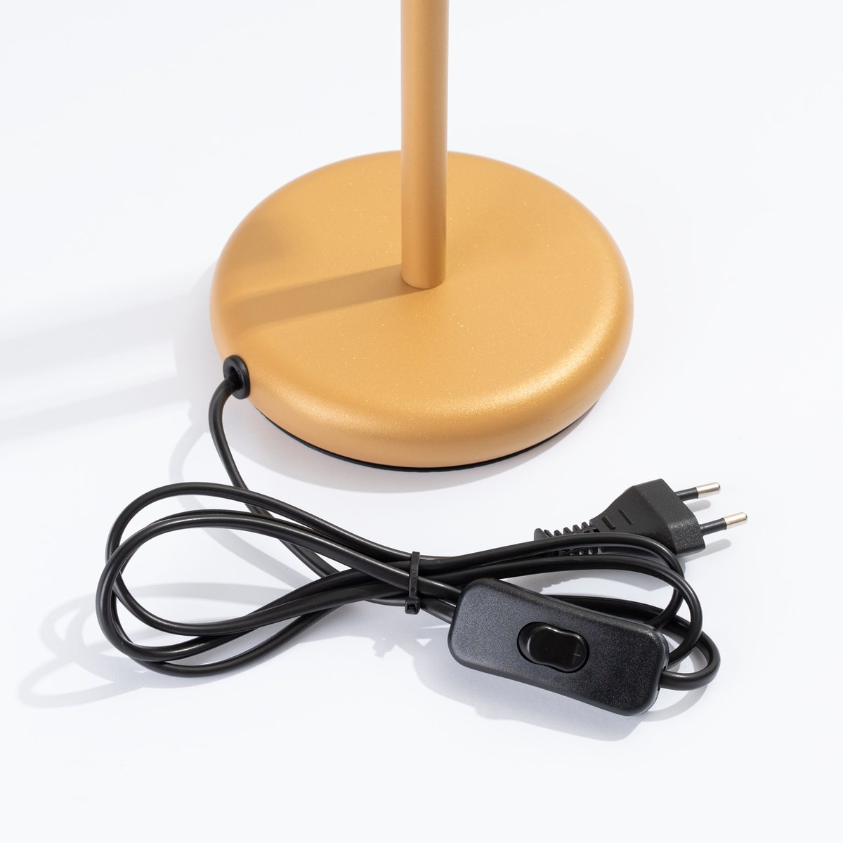Lampe à poser Acier Doré G9 1 Pastelo jaune, EDEN