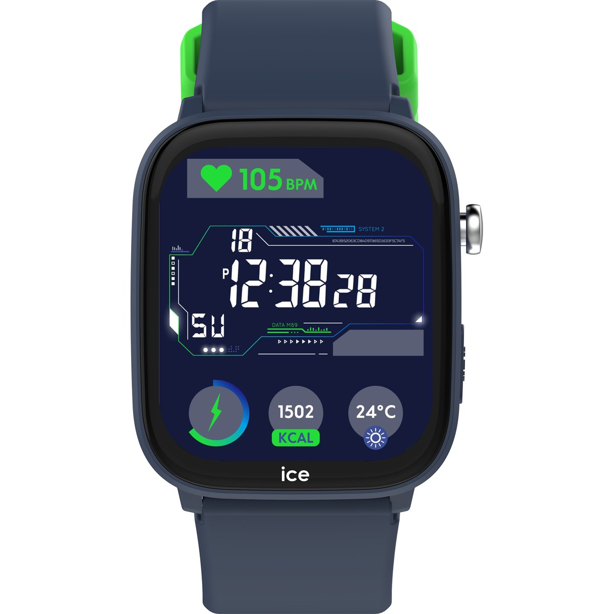Montre connectée ICE SMART 3.0 bleu foncé bleu foncé, ICE-WATCH