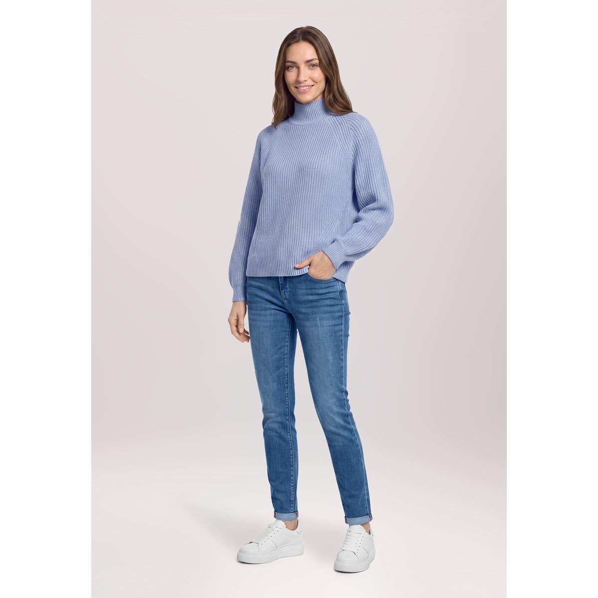 Pull-over en maille à teneur en fil fantaisie english manor, BETTY BARCLAY