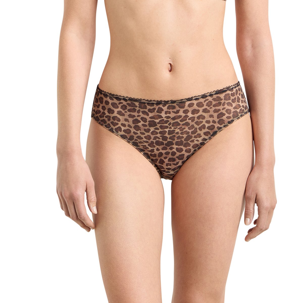 Slip brésilien Feline marron, DIM