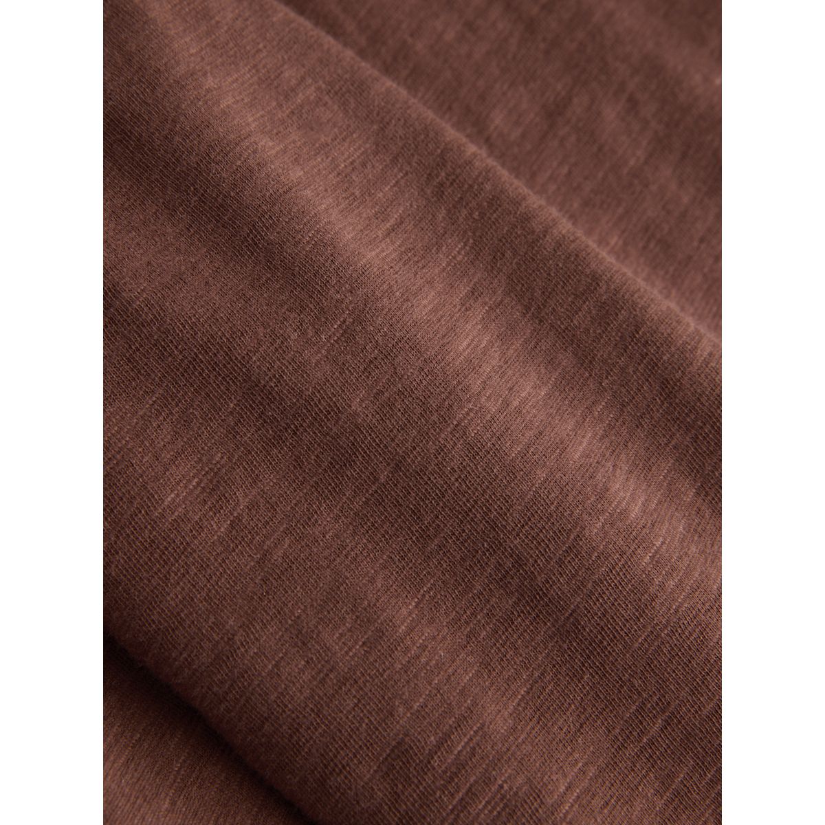 Combi-pantalon bandeau large en jersey marron chocolat brodé, NEXT