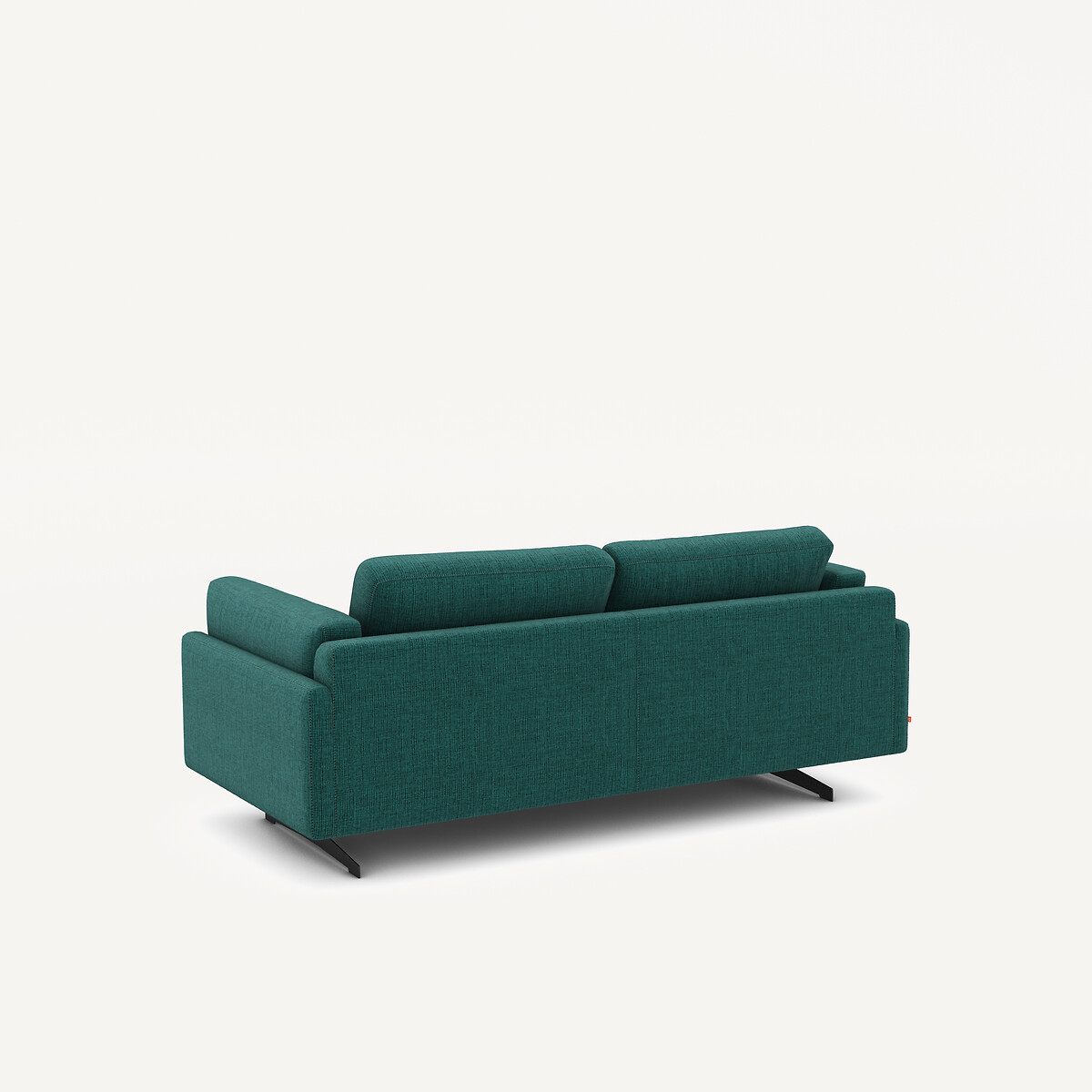 2-Sitzer-Sofa aus meliertem Stoff, CÉSAR dunkelgrün, AM.PM