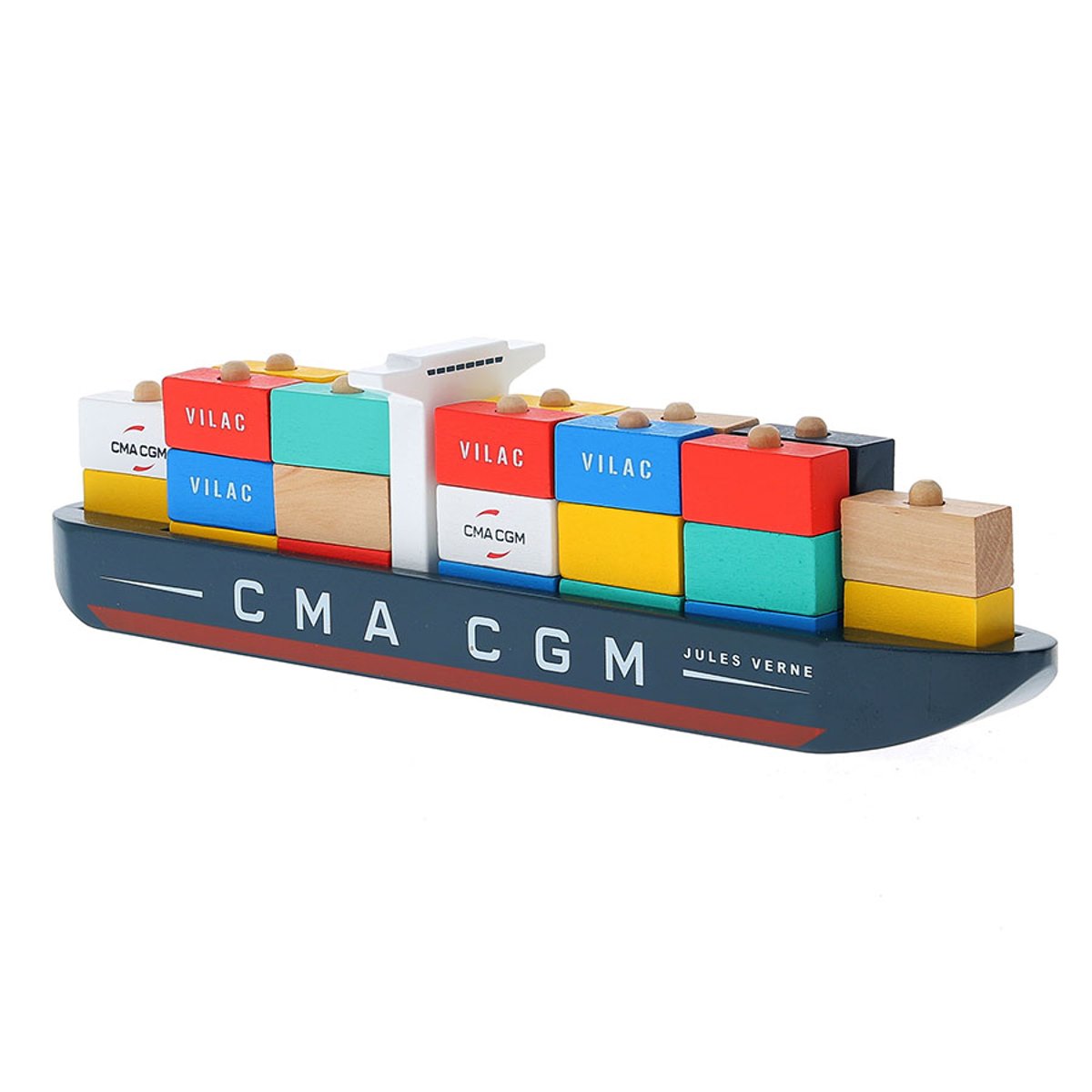 Porte-container bleu, VILAC
