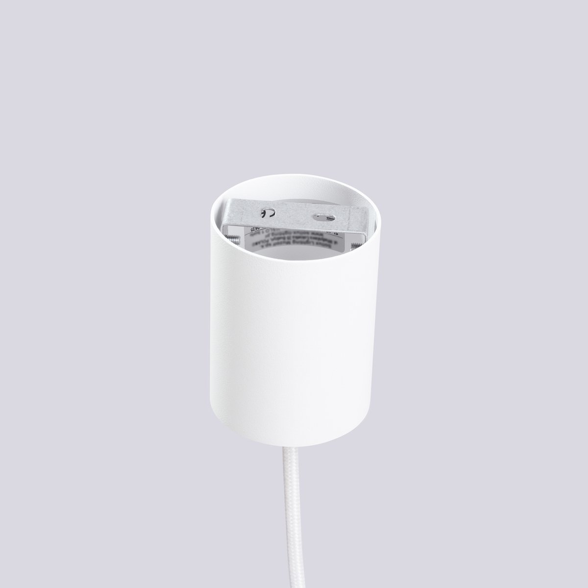 Suspension Aluminium Blanc G9 1 Halo blanc, EDEN