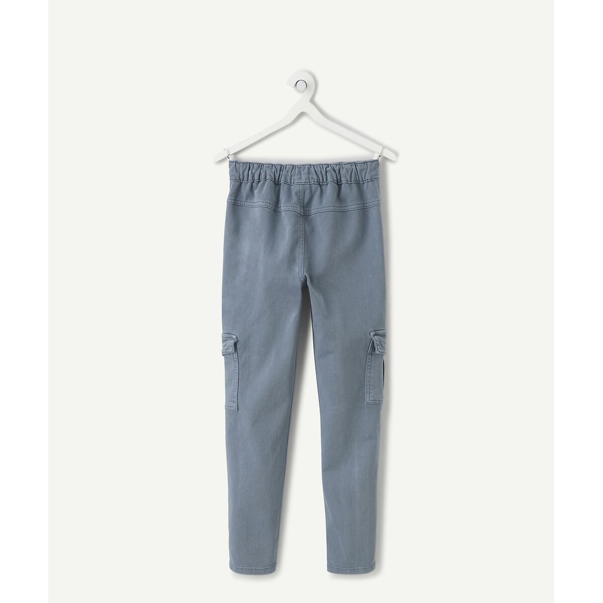 Jean forme cargo denim foncé, TAPE A L'OEIL
