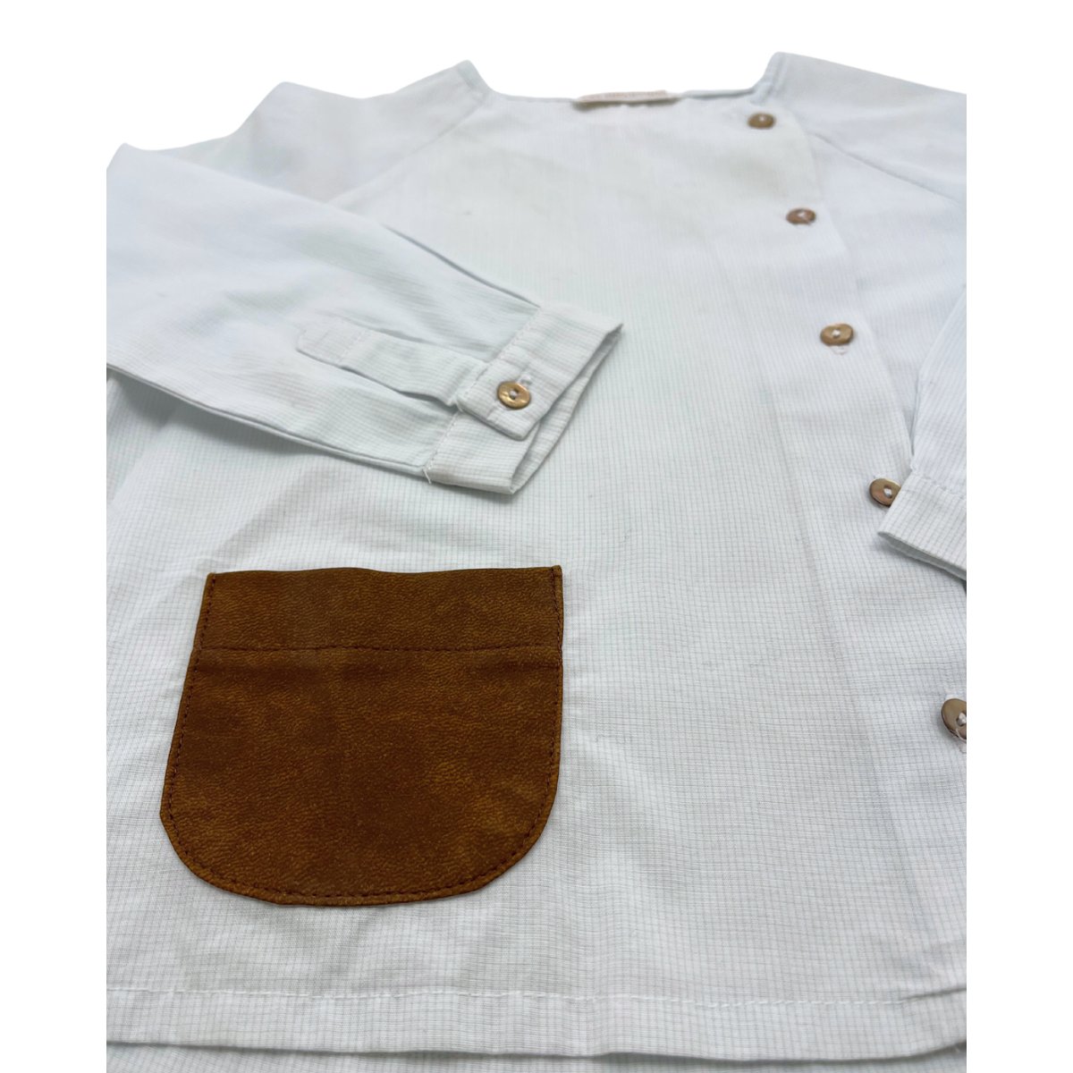 Chemise bébé - Très bon état blanc, LES ENFANTINES