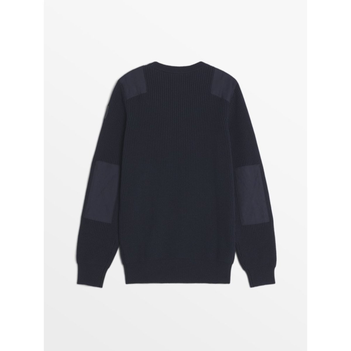 Pull col rond HEBERPUL14032 marine, TBS