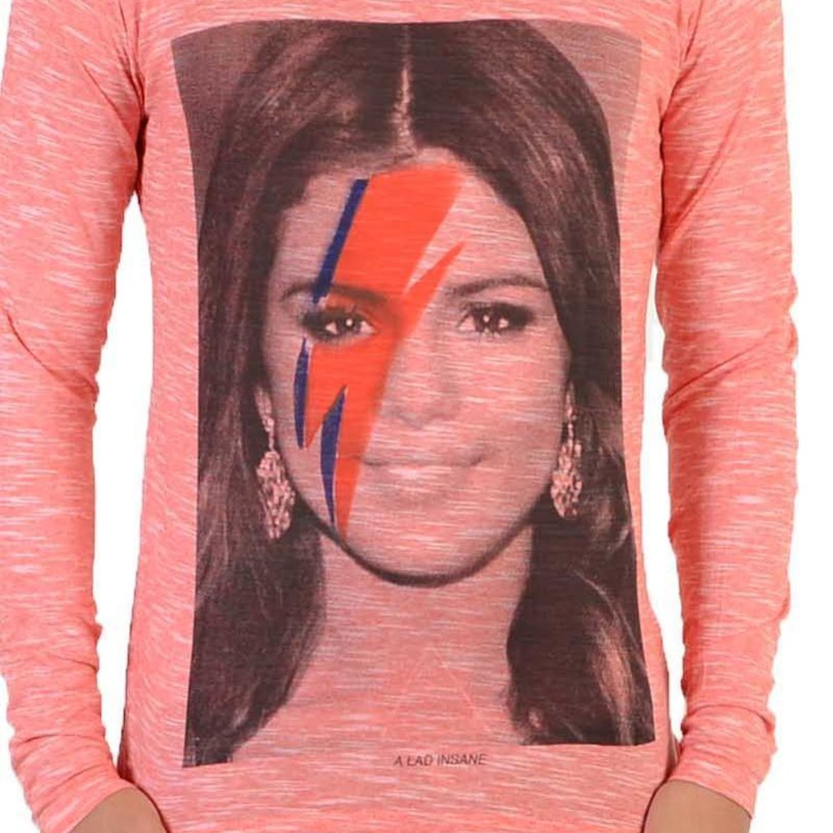 Tee Shirt Selena LS Selena Gomez Mixte rouge, LITTLE ELEVENPARIS