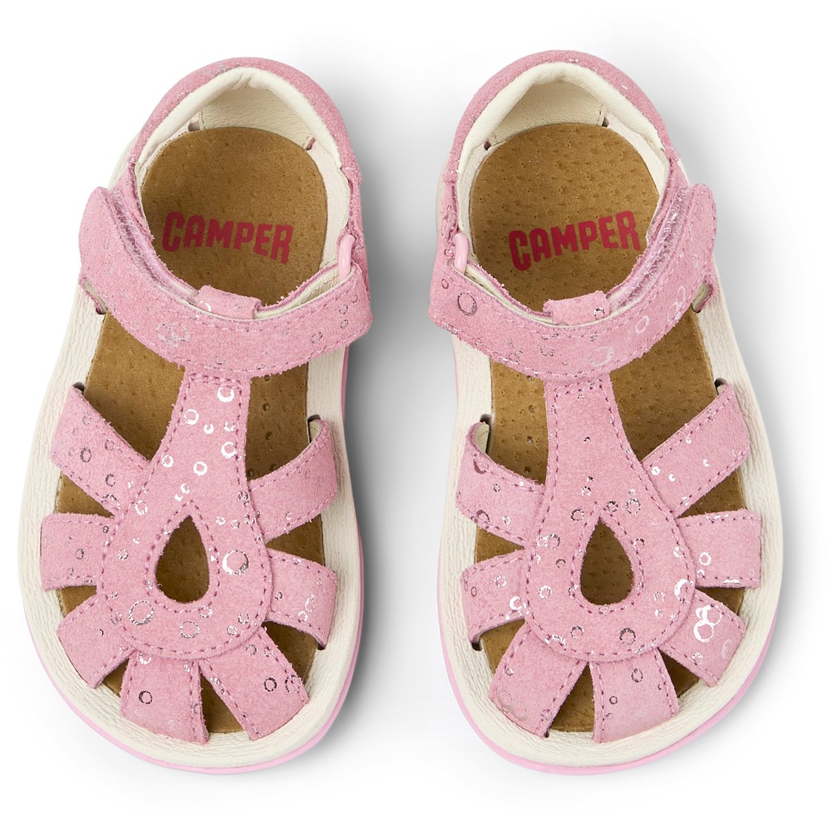 Sandales Bicho rose pastel, CAMPER