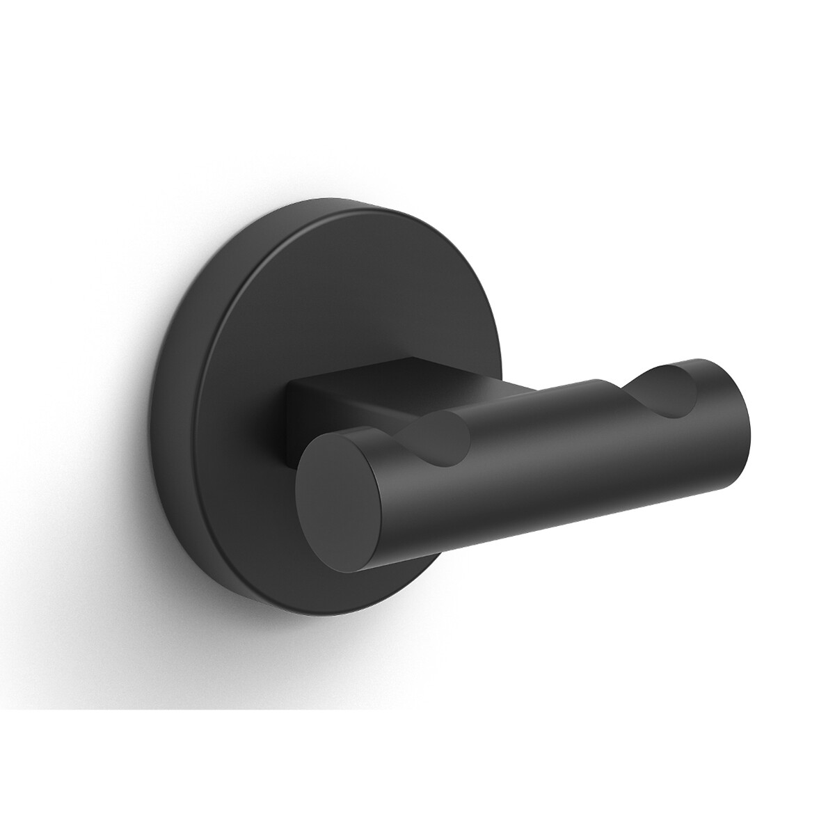 Cabide duplo "Scala", ZACK preto inox, ZACK