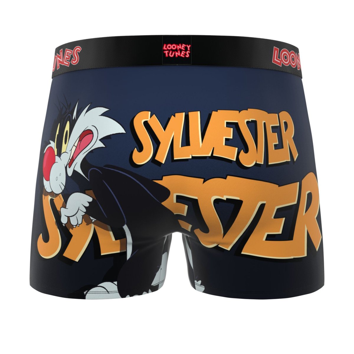 Lot De 3 Boxers Looney Tunes bleu/beige/marron/noir/rouge, FREEGUN