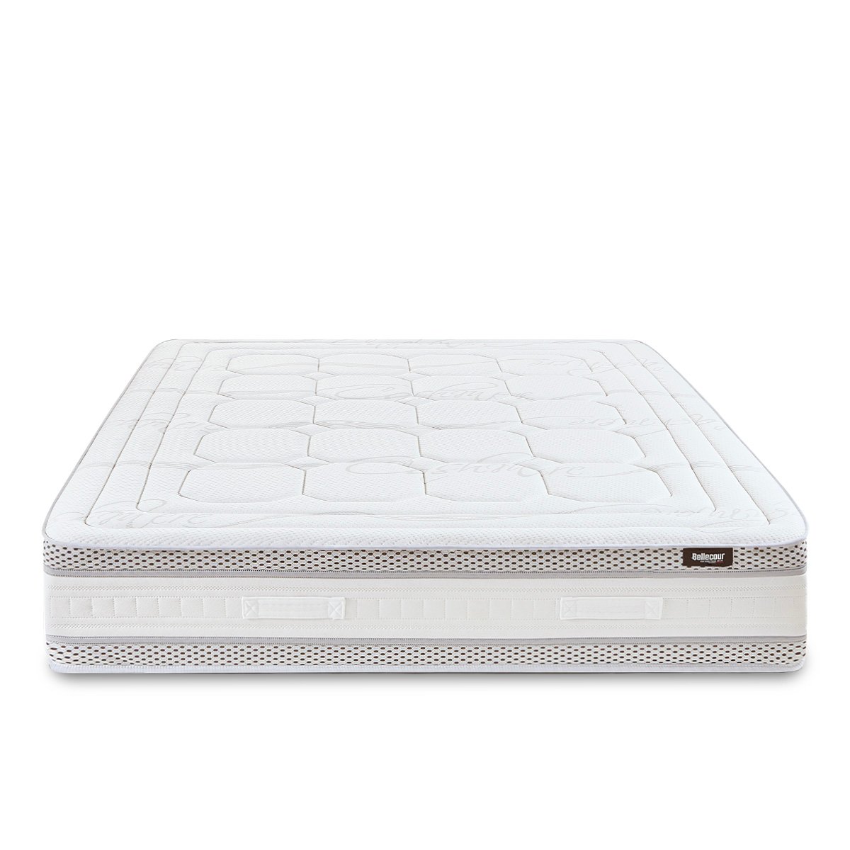 Matelas Ressorts ensachés 33 cm CHAMPS ÉLYSÉES blanc, BELLECOUR