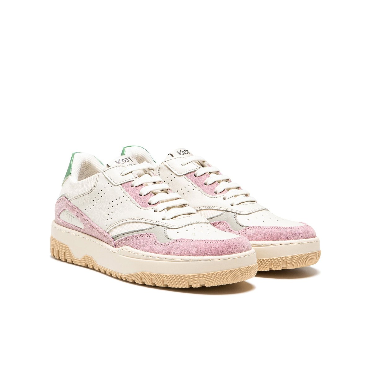 JAYDEN F ECRU+BORDEAUX ecru+rose, KOST