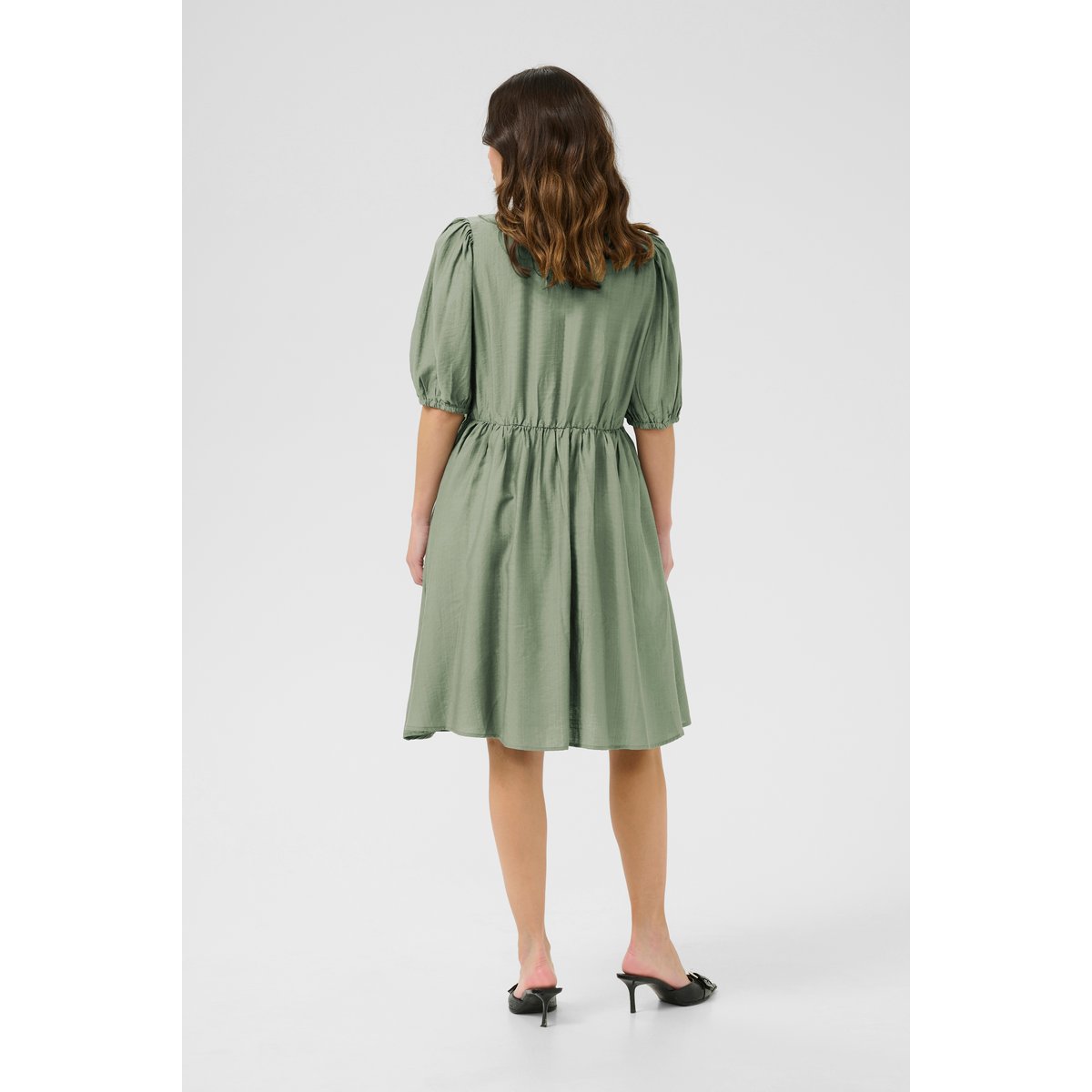 Dress vert oil green, KAFFE