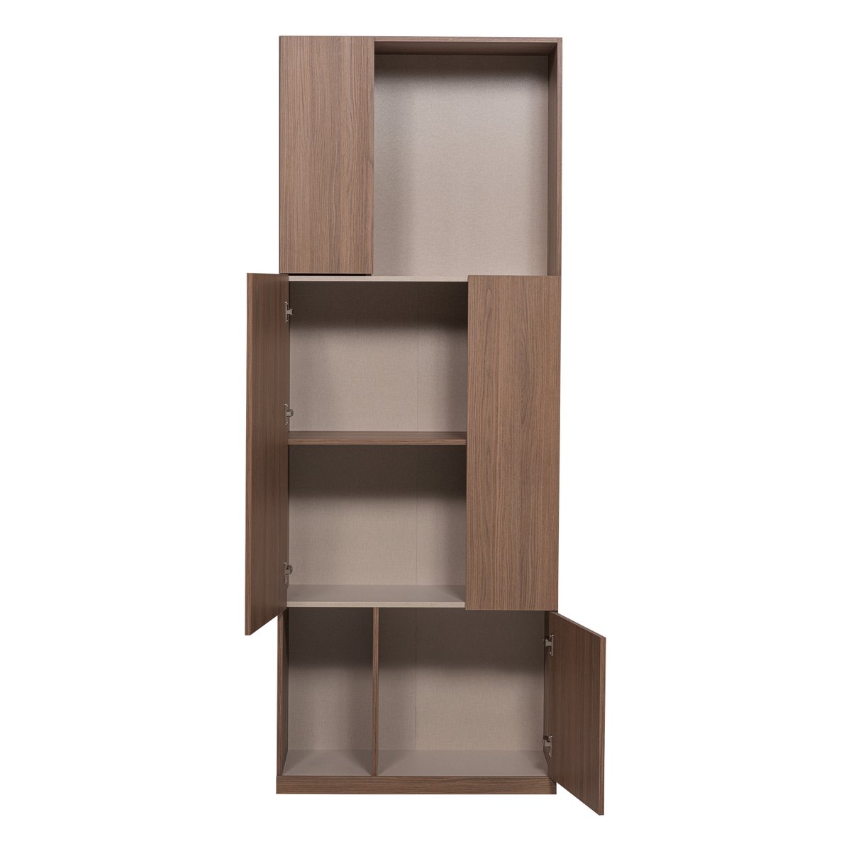 Armoire en décor chêne BUILD brun, WOOOD