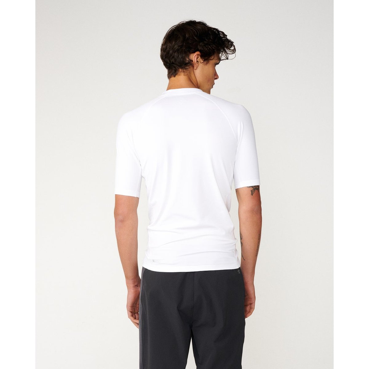 T-shirt anti-UV à manches courtes ICONS UPF Brushed white, RIP CURL