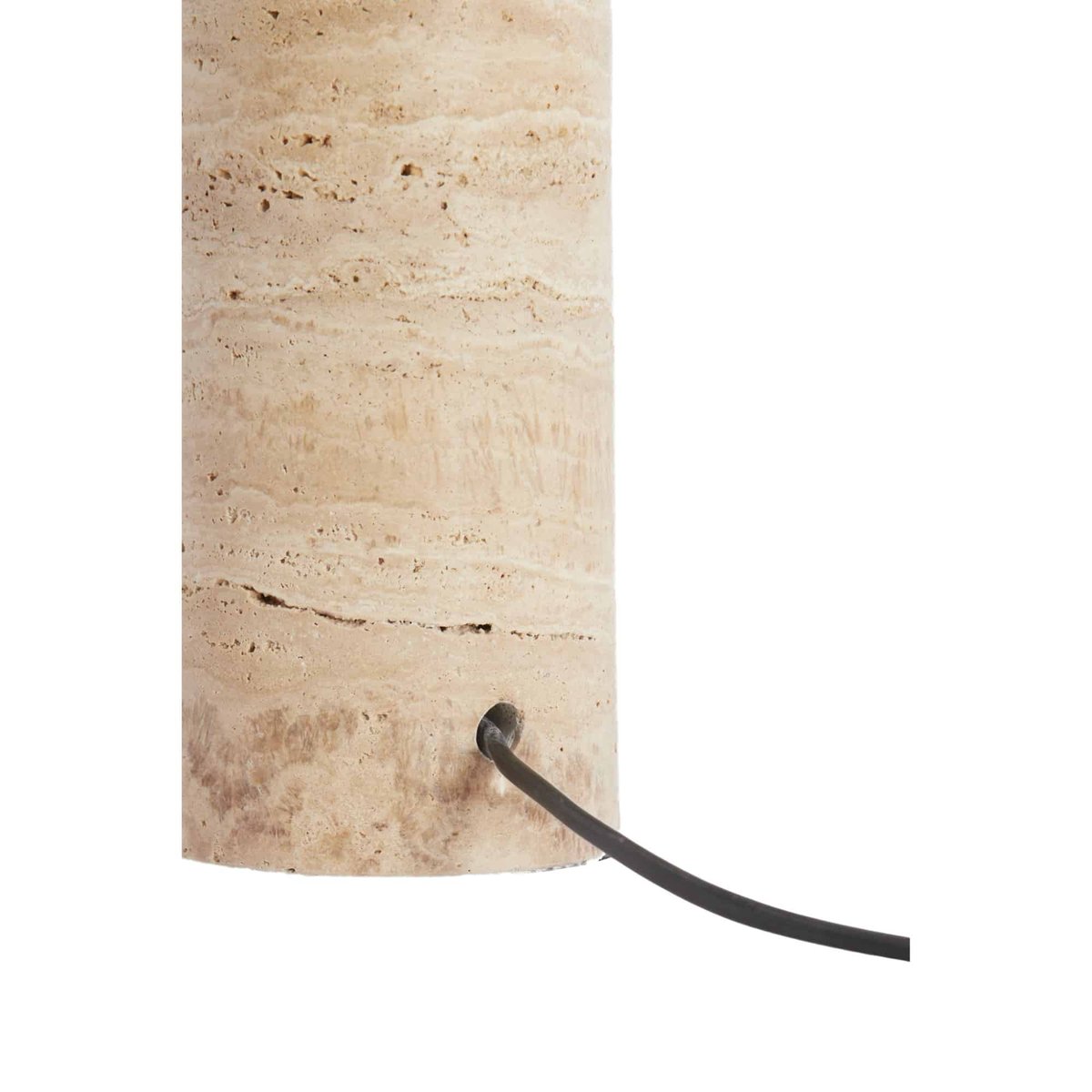 Base De La Lampe Ciment MALAKAI sable, LIGHT & LIVING