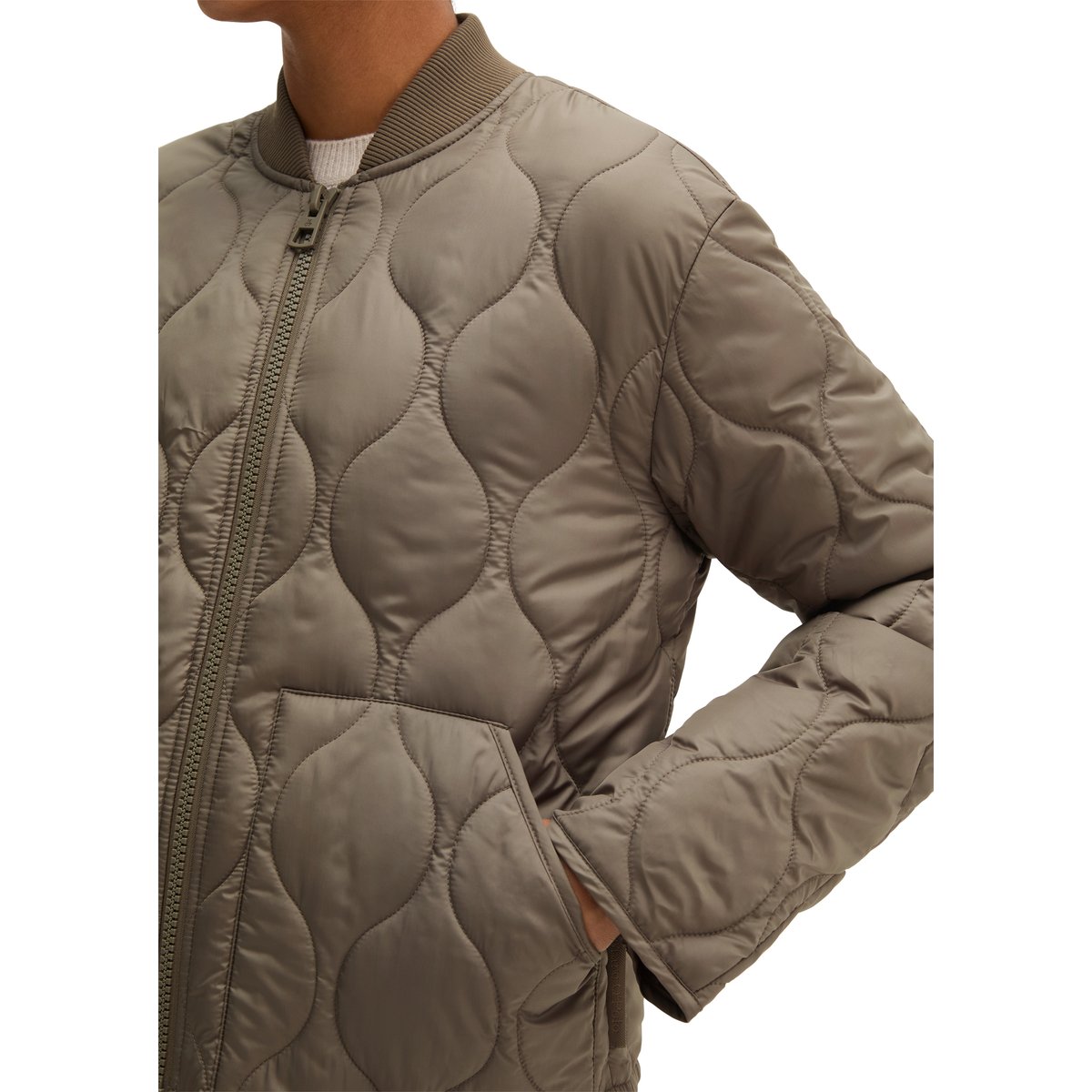 Veste matelassée MOP x Function en polyester recyclé marron, MARC O'POLO