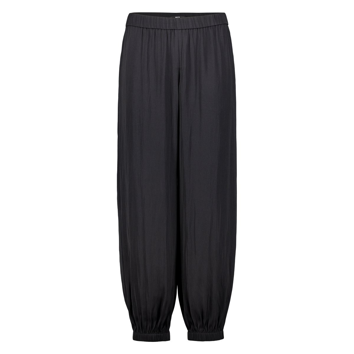Pantalon à enfiler à taille élastique black beauty, ZERO