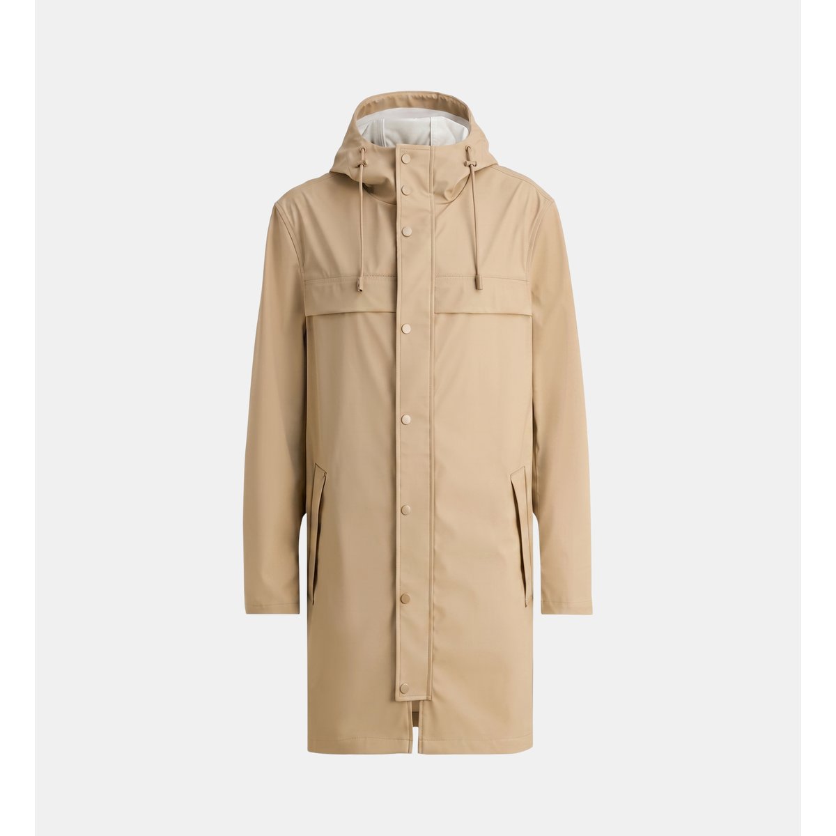 Parka nainy mi-longue beige, GALERIES LAFAYETTE