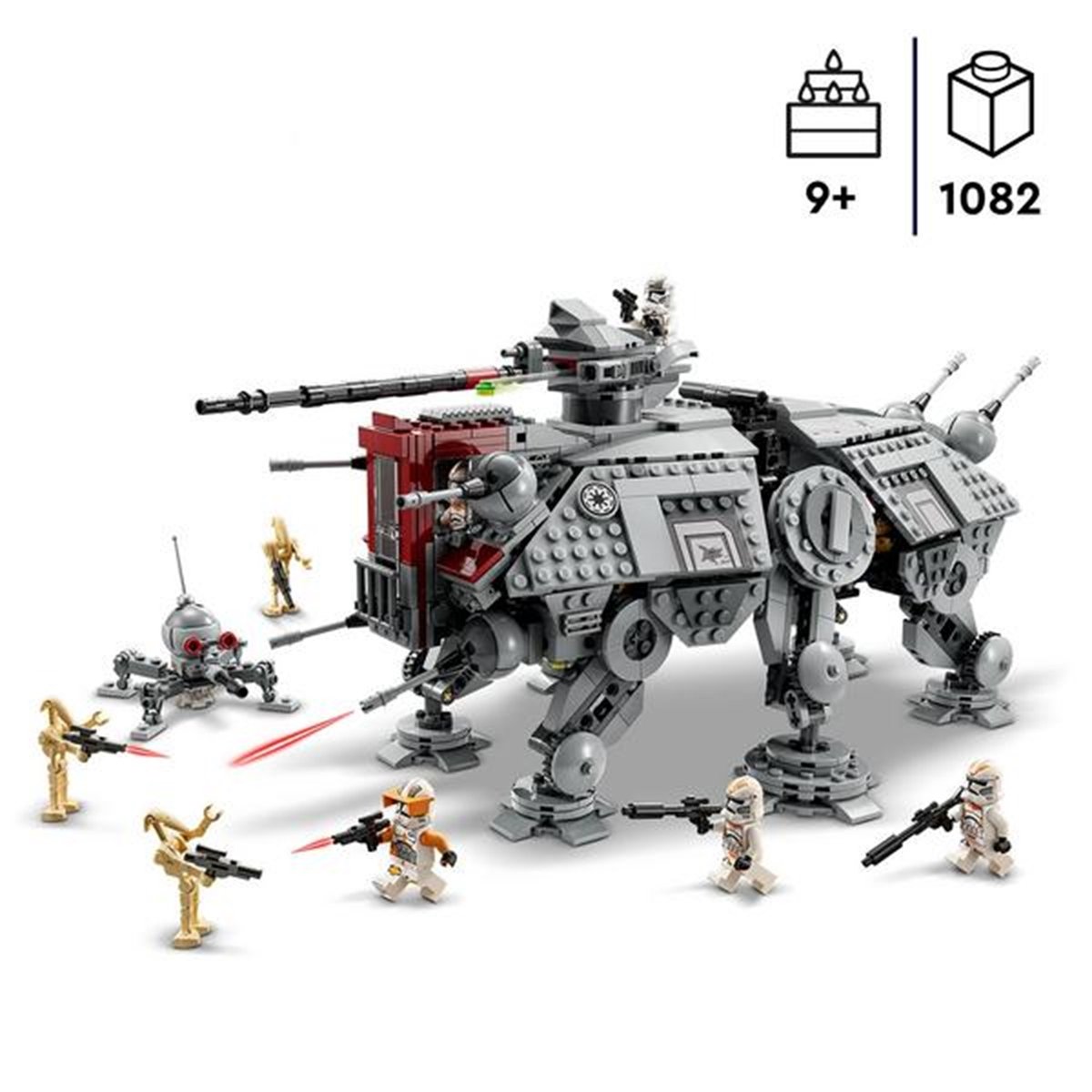 Star Wars Le marcheur AT-TE™ multicolore, LEGO