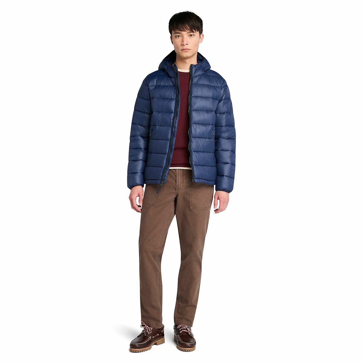 Korte donsjas marineblauw, TIMBERLAND