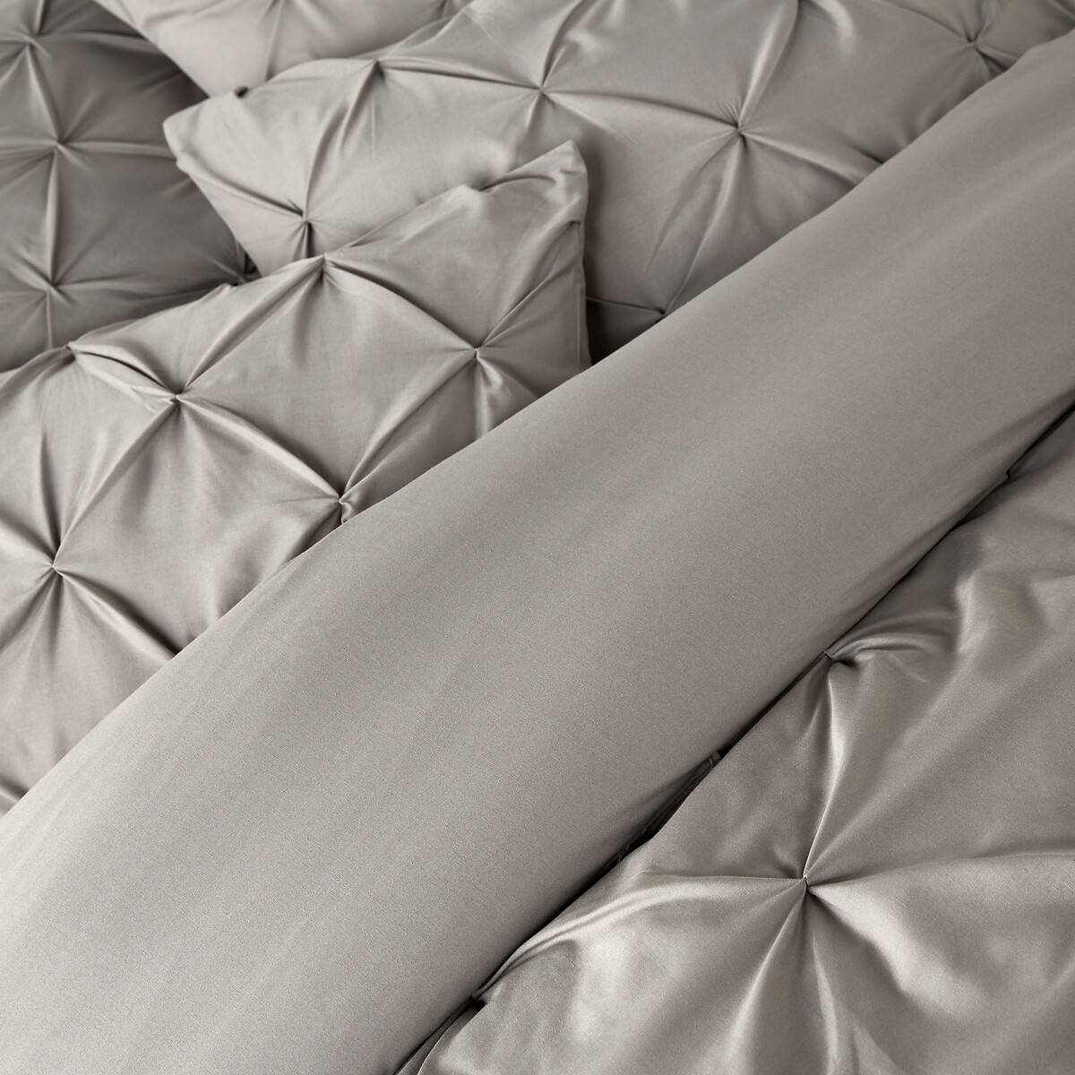 Housse de couette, Origami gris, SO'HOME