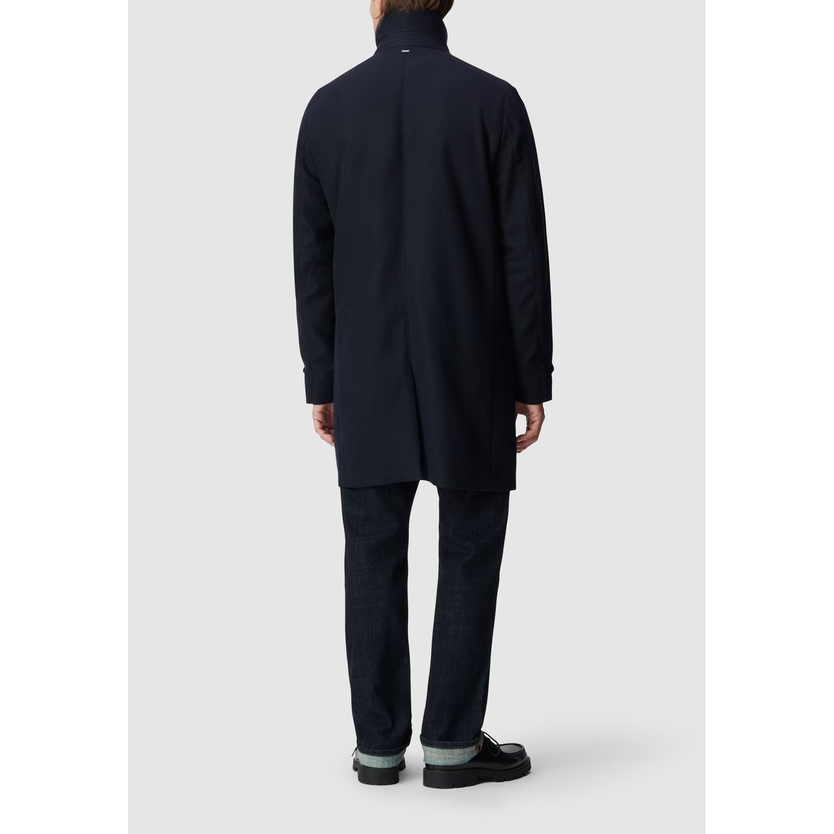 Trench avec parementure amovible bleu marine, IKKS