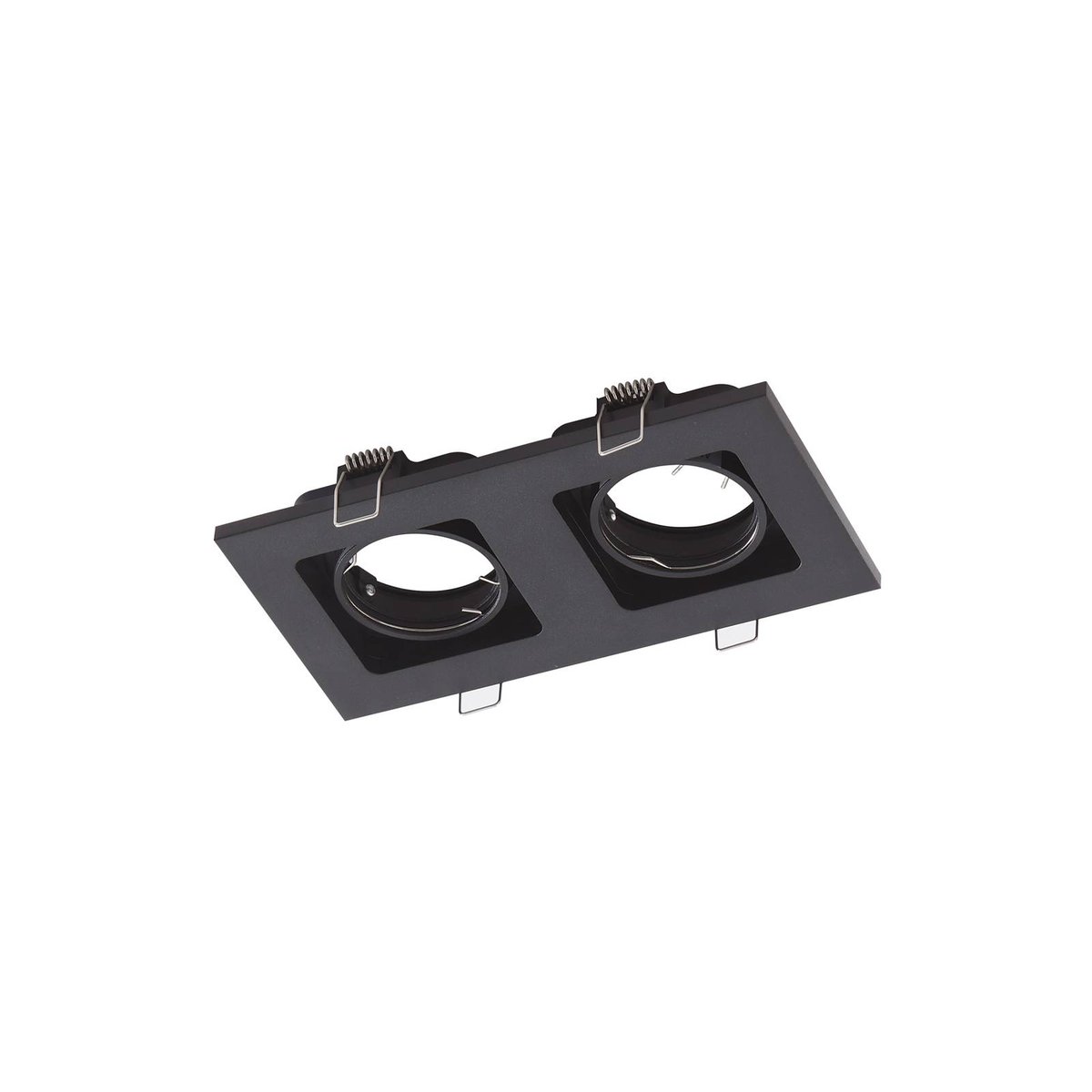 Projecteur, spot en métal moderne, Thorid noir, LINDBY