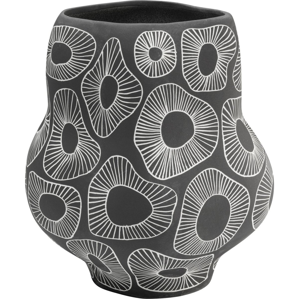 Vase en porcelaine, ANEMONE couleur unique, KARE DESIGN