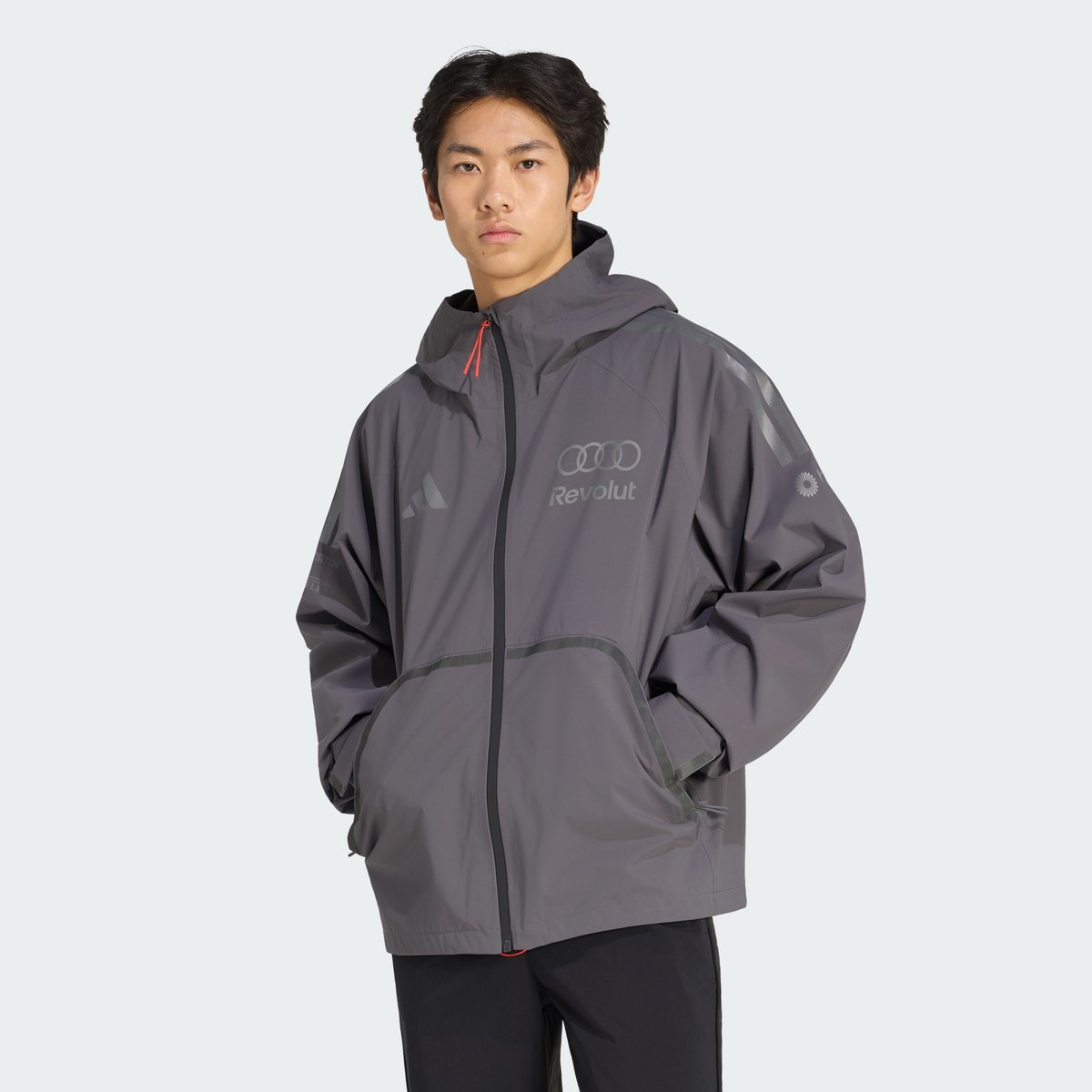Veste De Pluie Audi Revolut F1 Team Engineers & Marketing Veste De Pluie Audi Revolut F1 Team Engineers & Marketing grey strata, adidas Performance