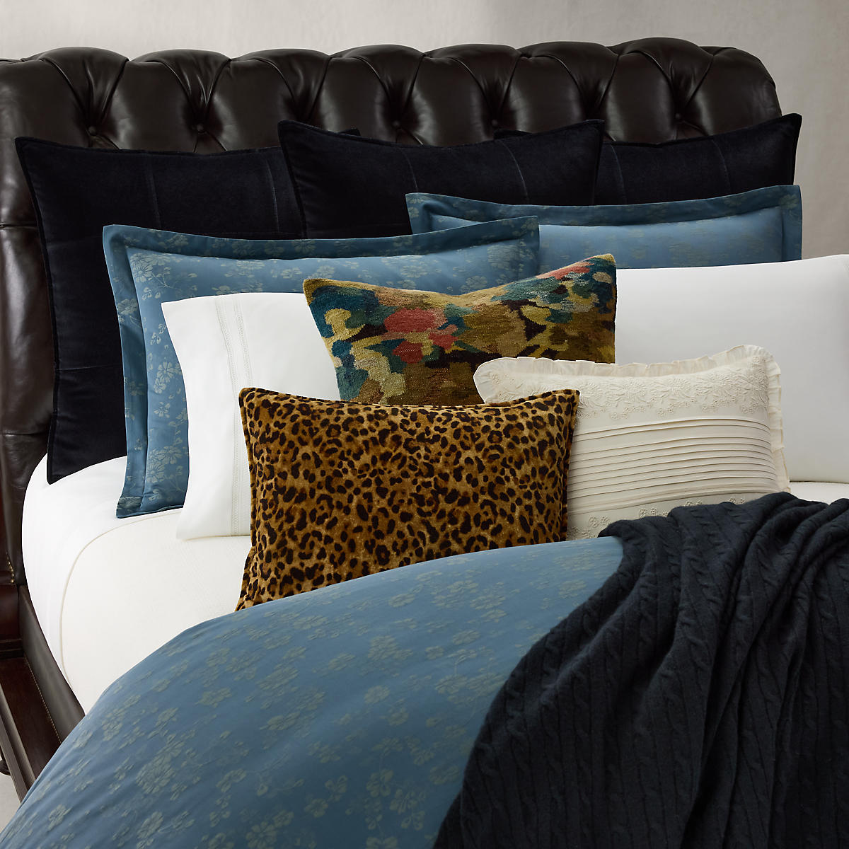Housse de coussin en coton, ANYA natural, RALPH LAUREN HOME