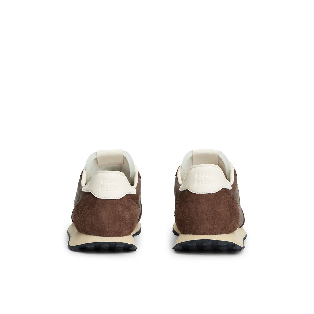 Baskets RETRO RUNNER ARCHIVE MIX MAT marron, TOMMY HILFIGER