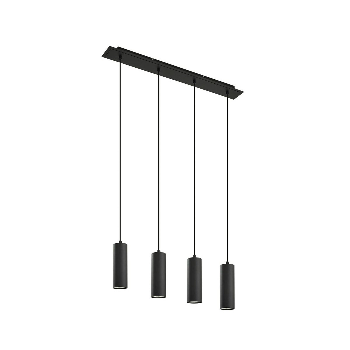 Suspension en métal moderne, Joffrey noir, LINDBY
