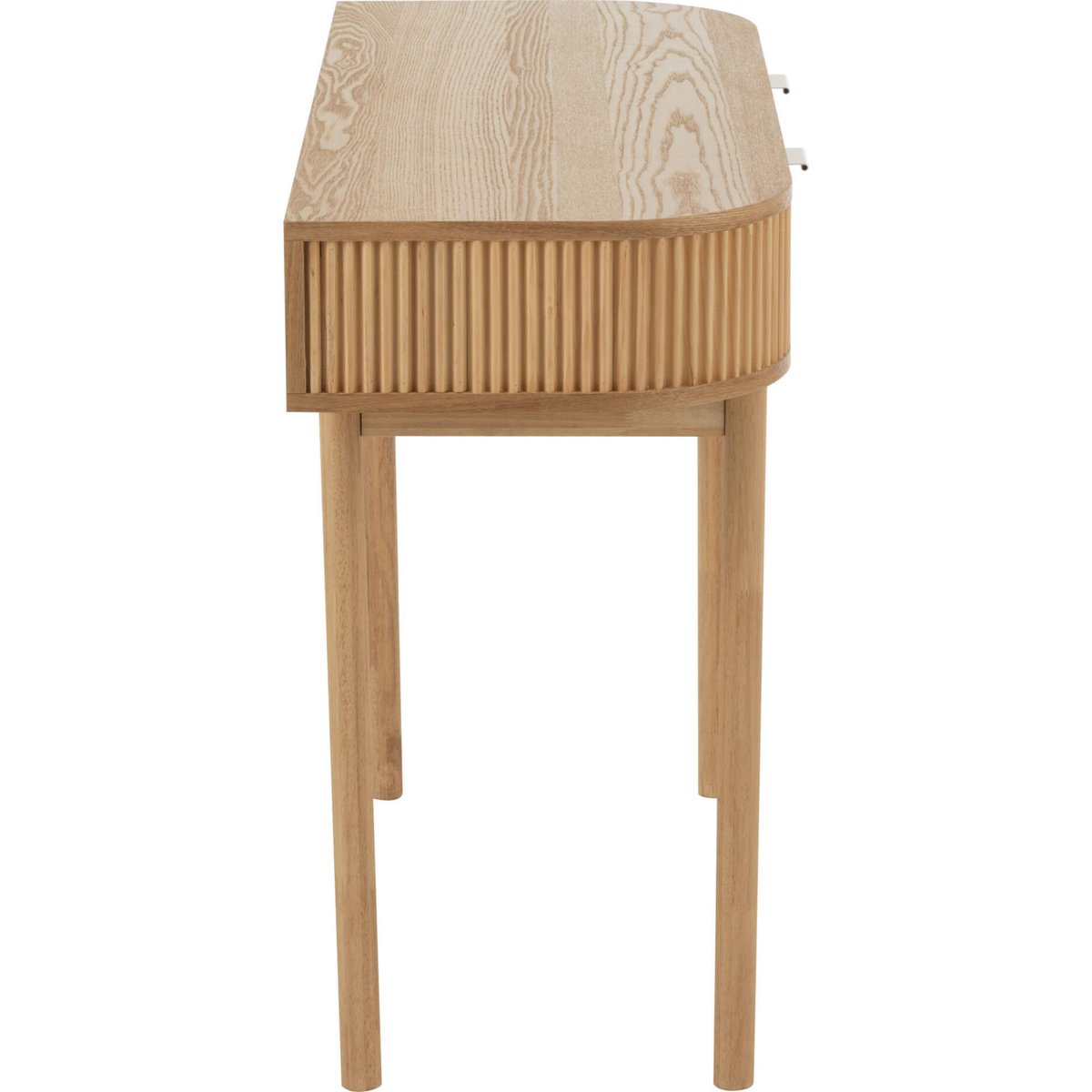 Console d'entrée en bois avec tiroirs design épuré bois naturel clair chaleureux, RECOLLECTION