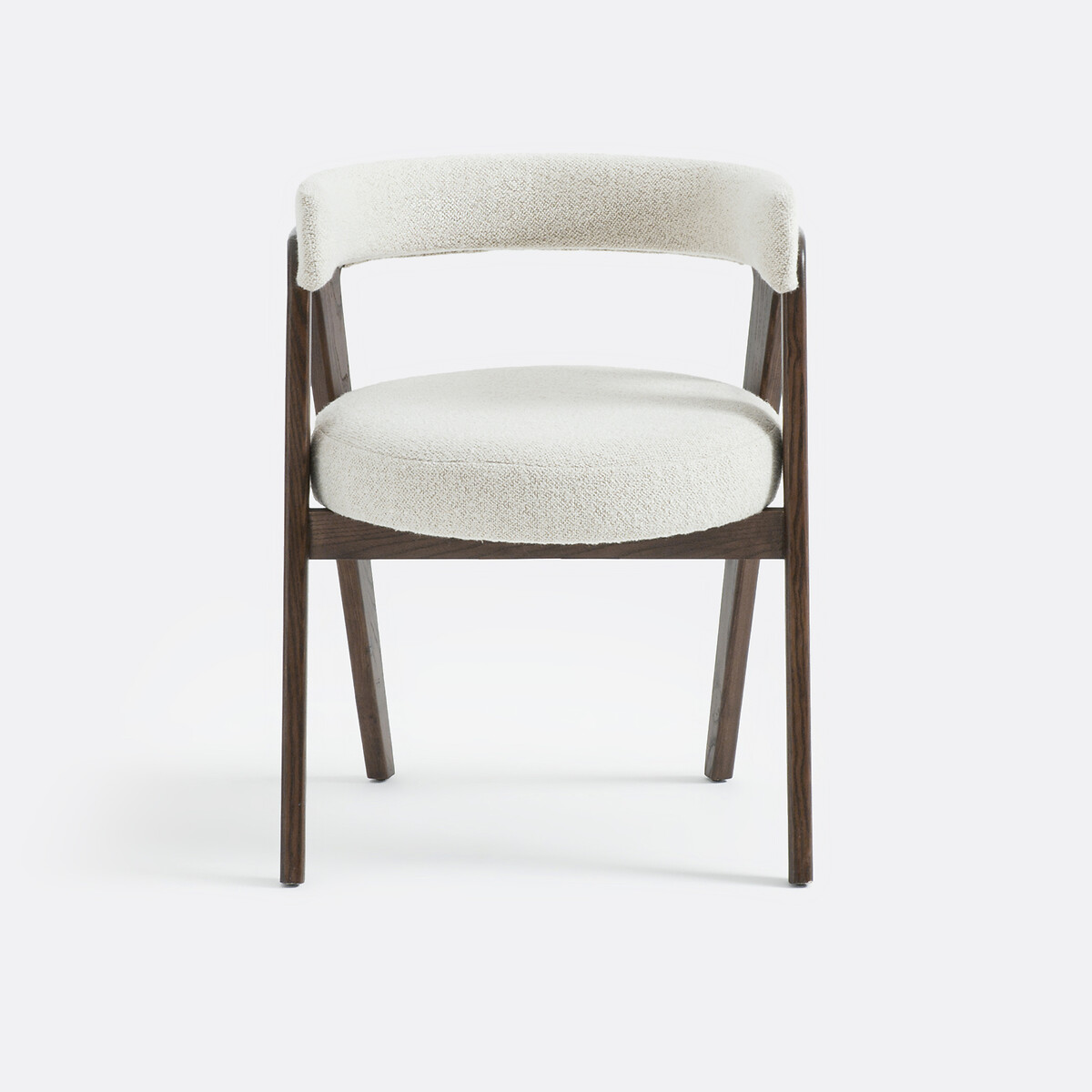 Fauteuil de table vintage, Valentina ecru, LA REDOUTE INTERIEURS