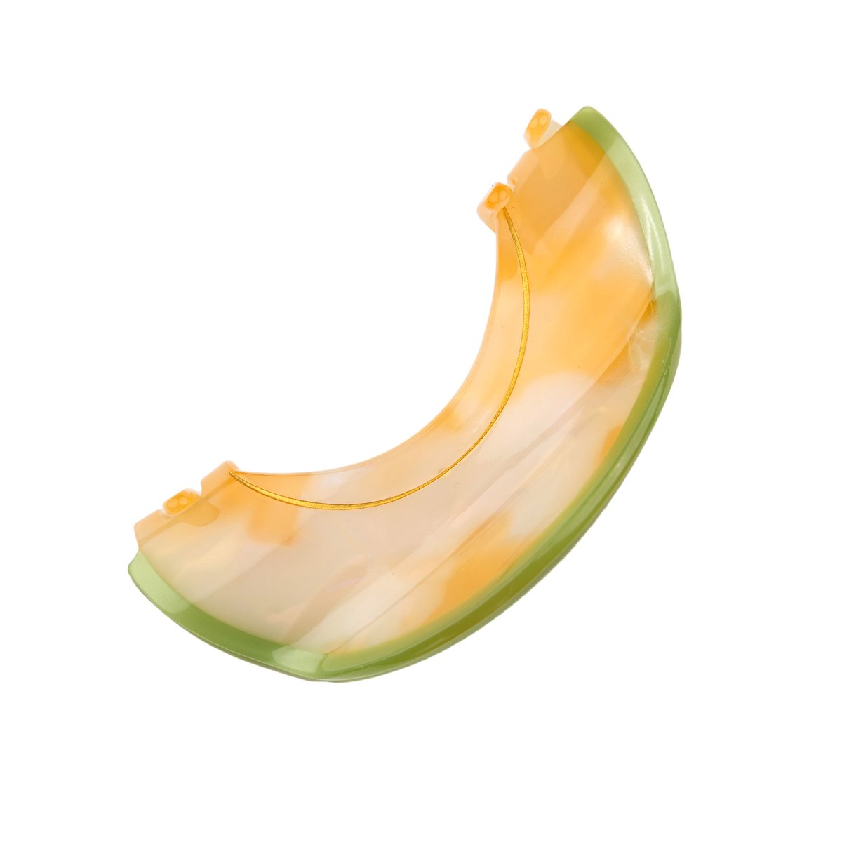 Pince à cheveux Melon orange et vert, COUCOU SUZETTE