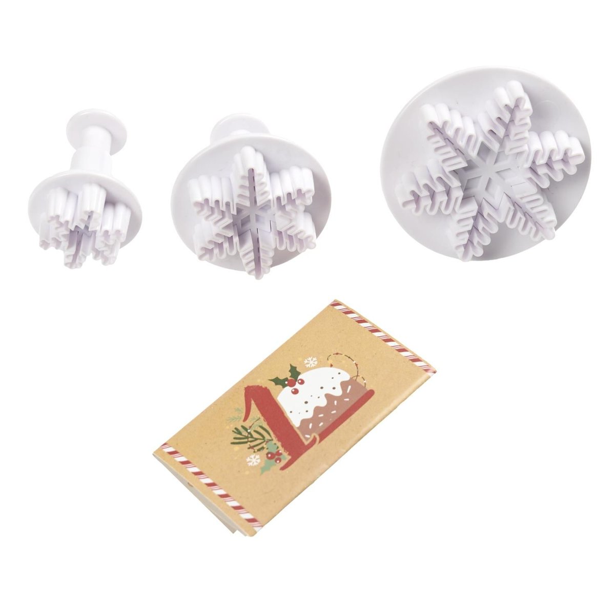 Calendrier de l'Avent Pâtisserie – Roue Déco Gâteaux de Noël 8 Compartiments rouge, TOILINUX