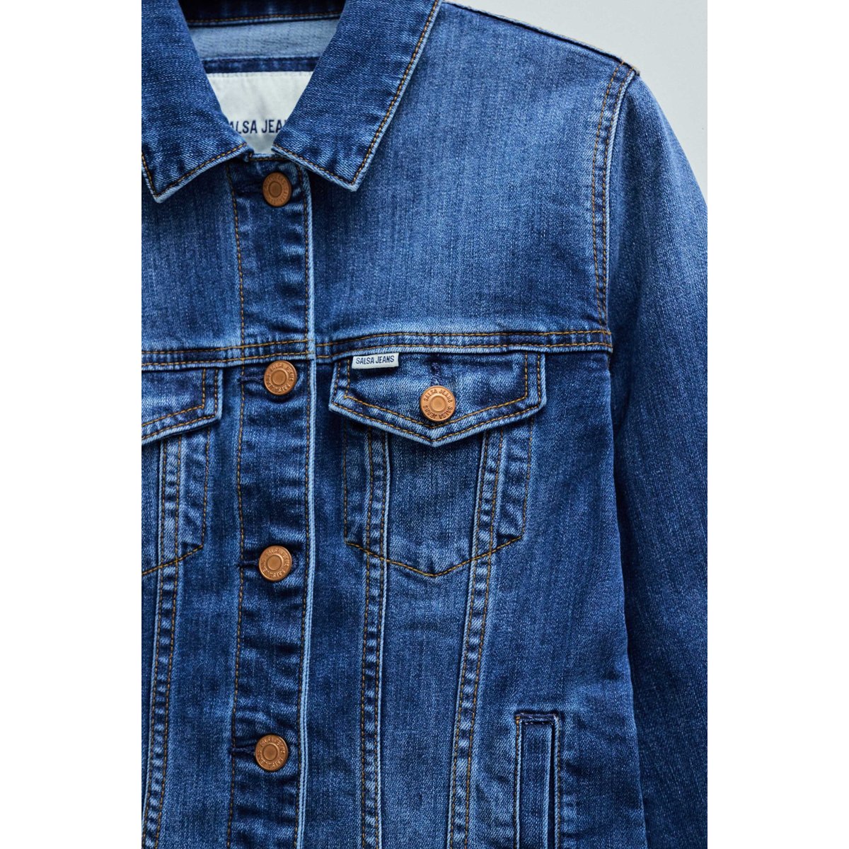 VESTE EN JEAN bleu foncé, SALSA JEANS