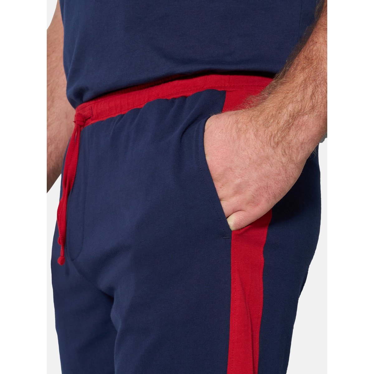 Short de pyjama ALDEMAR bleu foncé, JAN VANDERSTORM