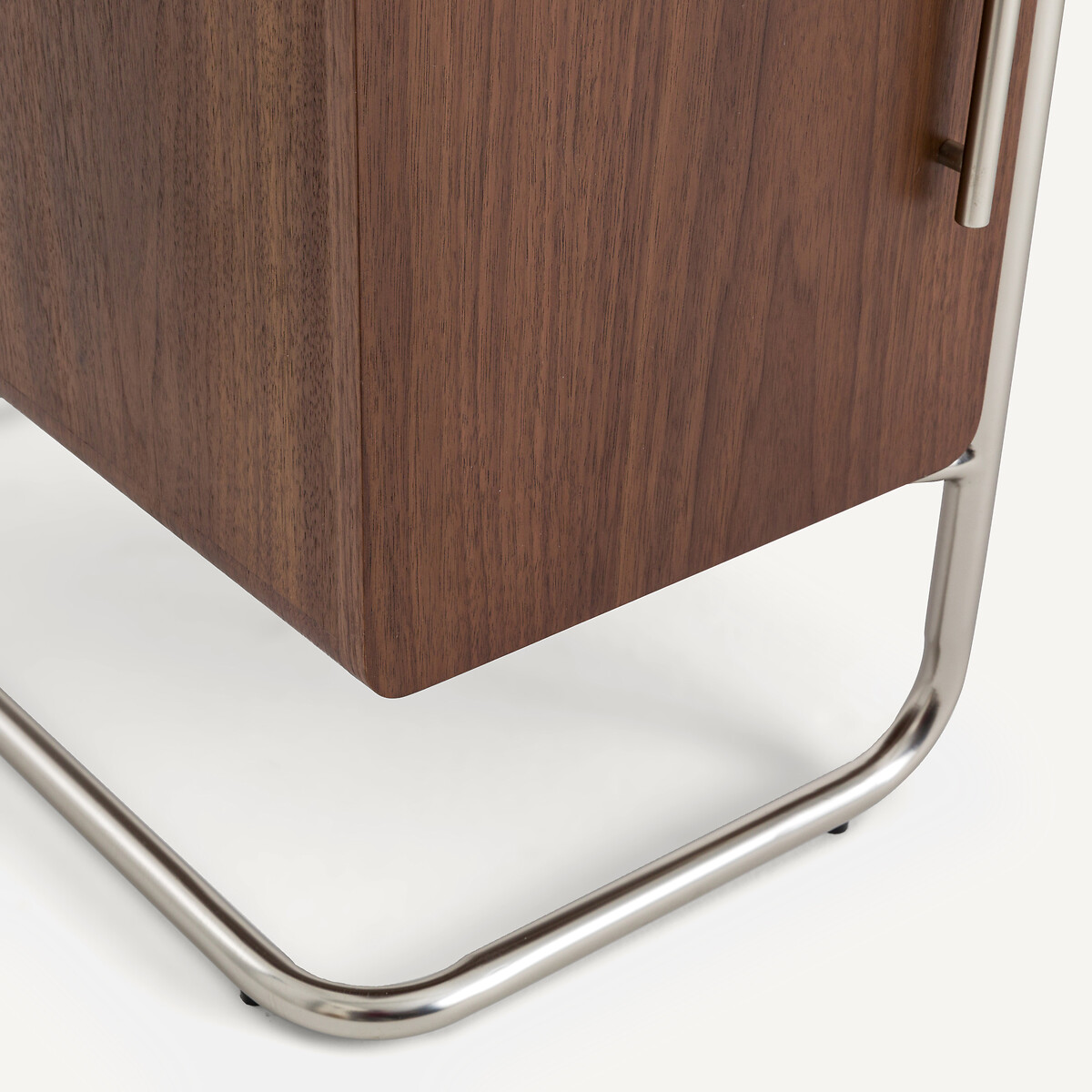 Bureau tubulaire en plaqué noyer, longueur 155 cm, Emlyn noyer, AM.PM