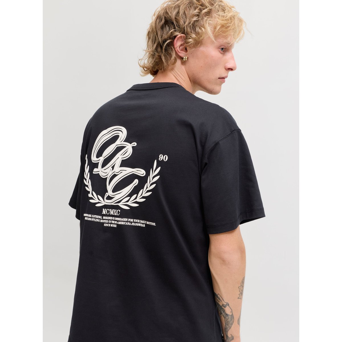 T-Shirt black 1, JACK & JONES