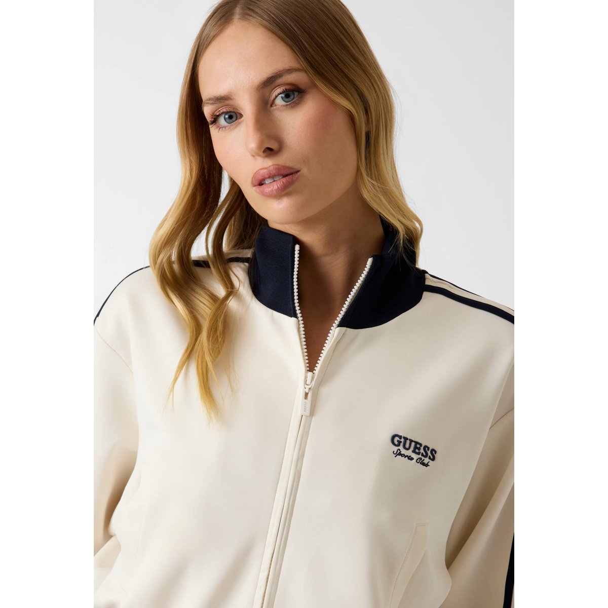 Sweatshirt Court blanc, GUESS