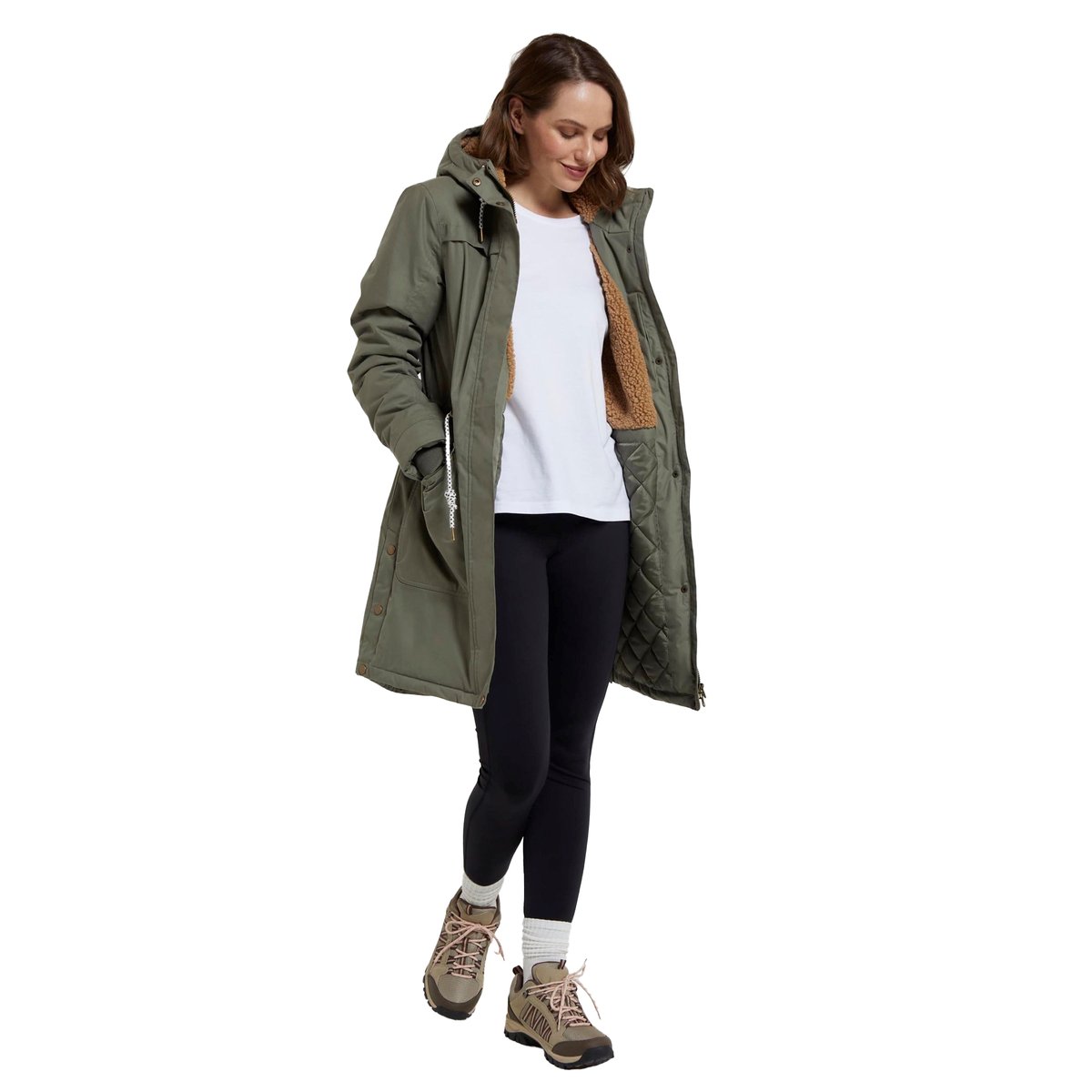 Parka ACORN vert kaki, MOUNTAIN WAREHOUSE
